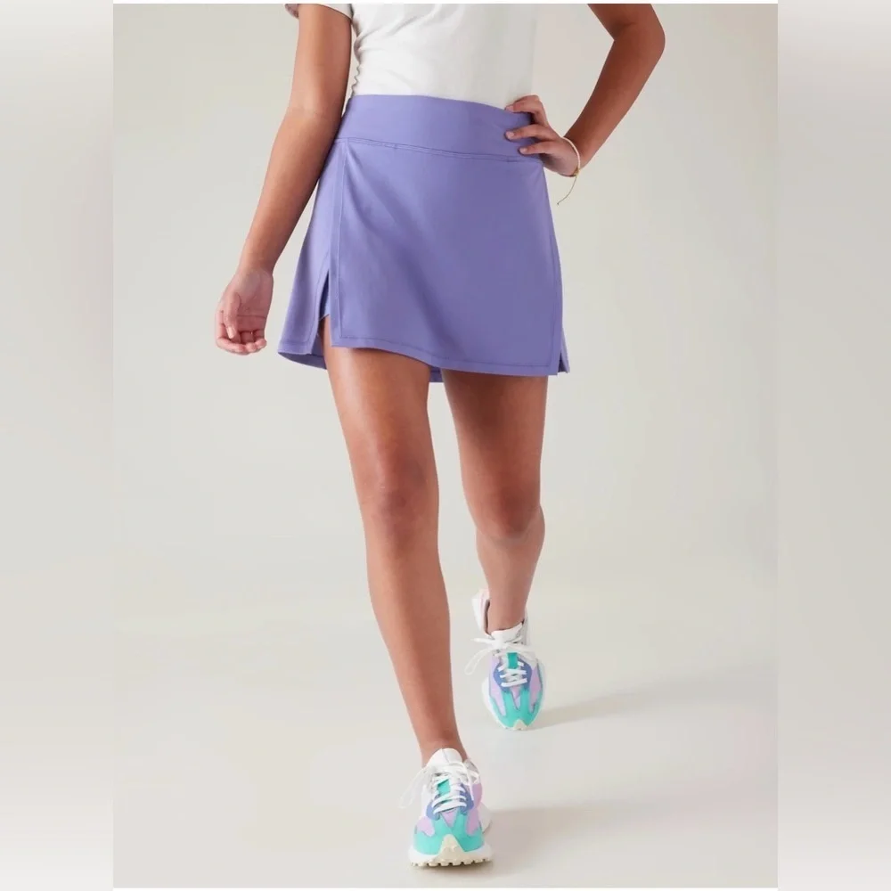 Athleta Girl Goal Getter Skort Adonis blue size XL 14 purple preloved